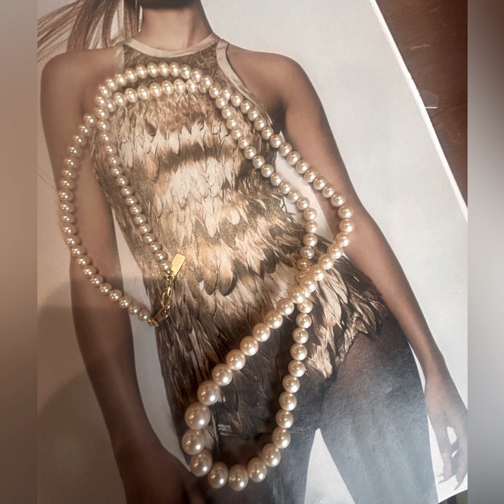 Marvella faux pearl necklace